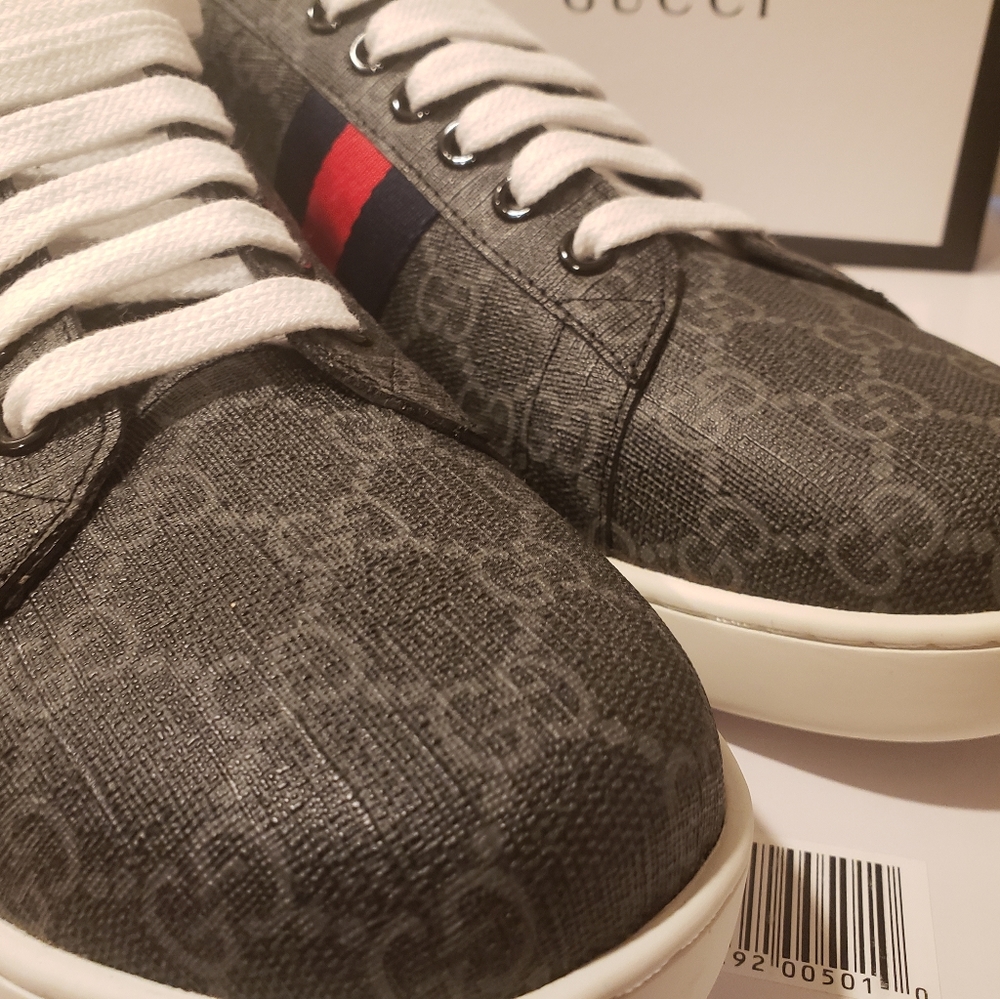 Gucci New Ace GG Supreme Men's Sneakers…